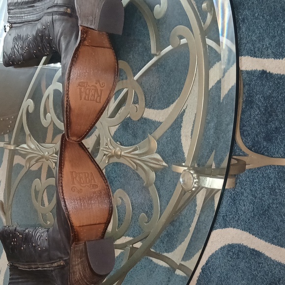 Reba genuine leather cowboy boots - Picture 10 of 12